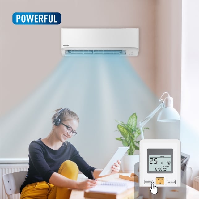 Điều hòa Panasonic 1 chiều 12.000BTU N12ZKH