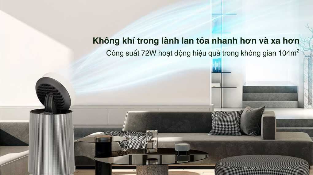 Máy lọc không khí LG PuriCare 360 Alpha Double 72W AS10GDBY0