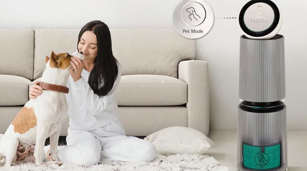 Máy lọc không khí LG PuriCare 360 Alpha Double 72W AS10GDBY0