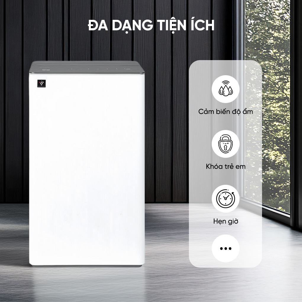 Máy hút ẩm Sharp DW-T30HV-W