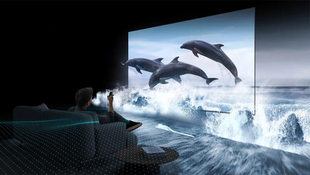 Google Tivi TCL QD-Mini LED AI 4K 55 Inch 55C7K