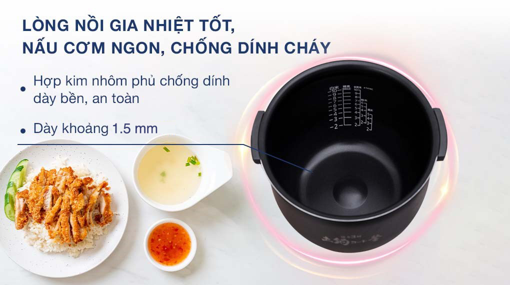 Nồi cơm điện cao tần Tiger JKT-D18V-SK