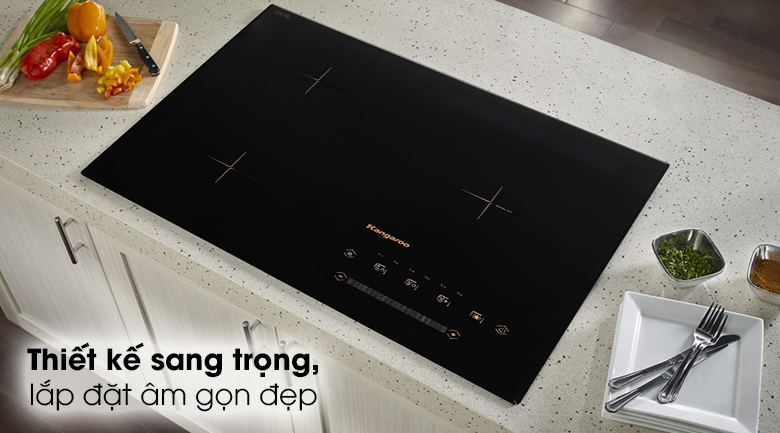 Bếp từ đôi Kangaroo KG836I