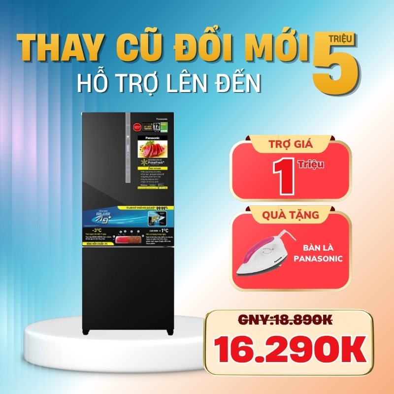 Tủ lạnh Panasonic Inverter 380 lít BX421WGKV