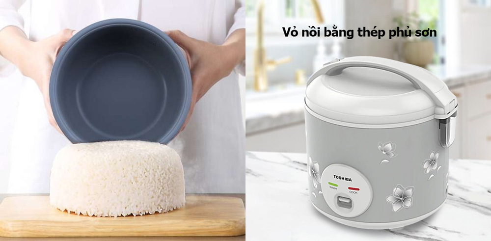 Nồi Cơm Điện Toshiba 1 Lít RC-10JFM(H)VN
