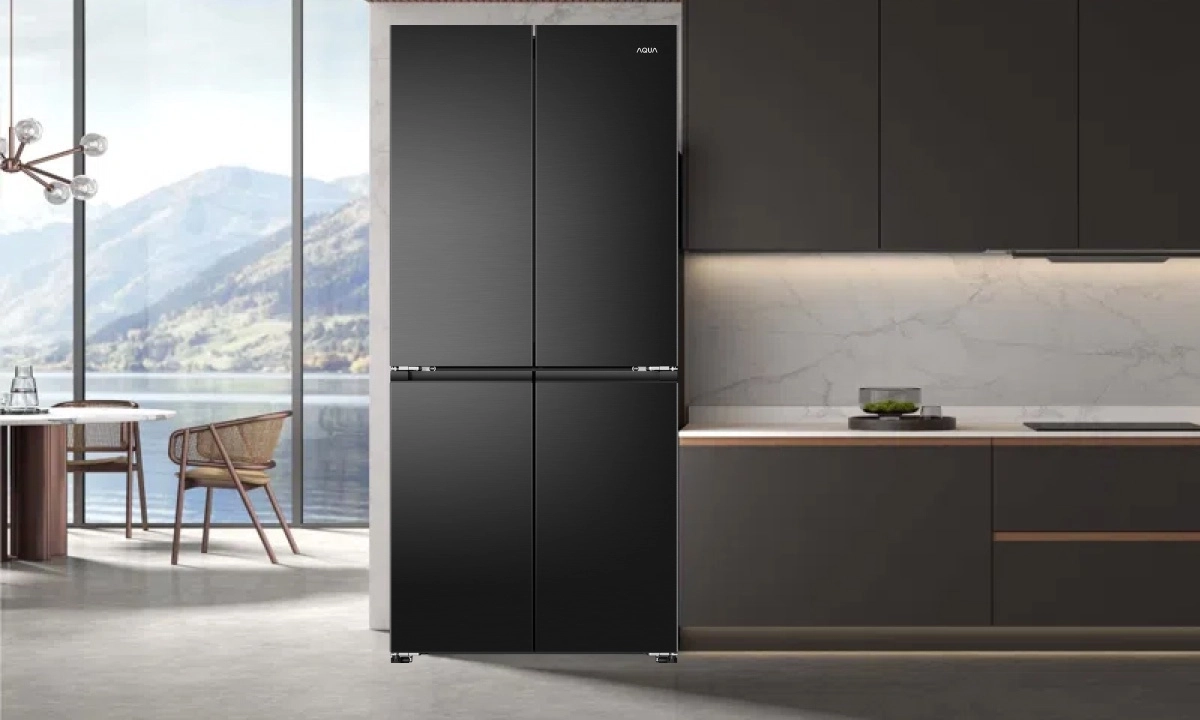 Tủ lạnh Aqua Inverter 506 lít AQR-M570XA(FS)