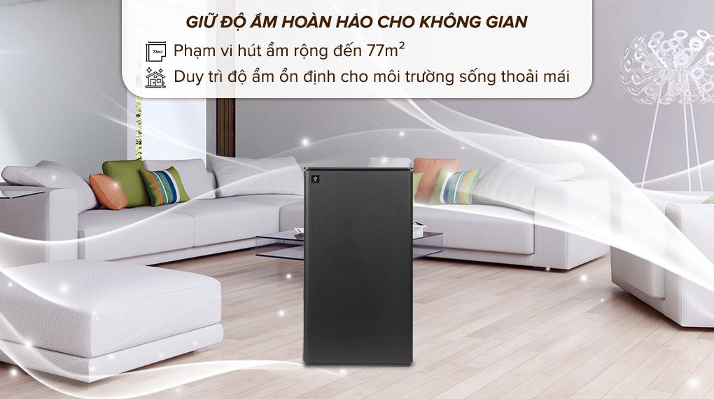 Máy hút ẩm kết hợp lọc không khí Sharp DW-T30FV-H