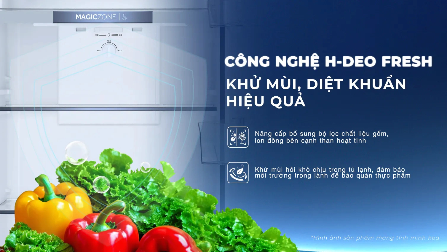 Tủ lạnh Aqua Inverter 236 lít AQR-T265FA(LB)