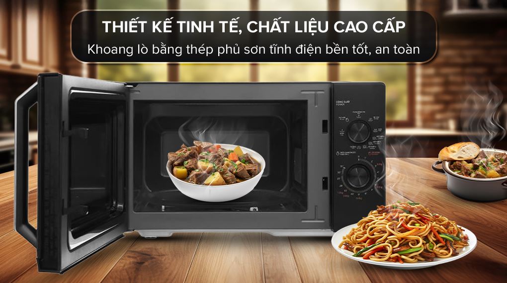 Lò vi sóng có nướng Toshiba 25 lít MW3-MG25PE(BK)