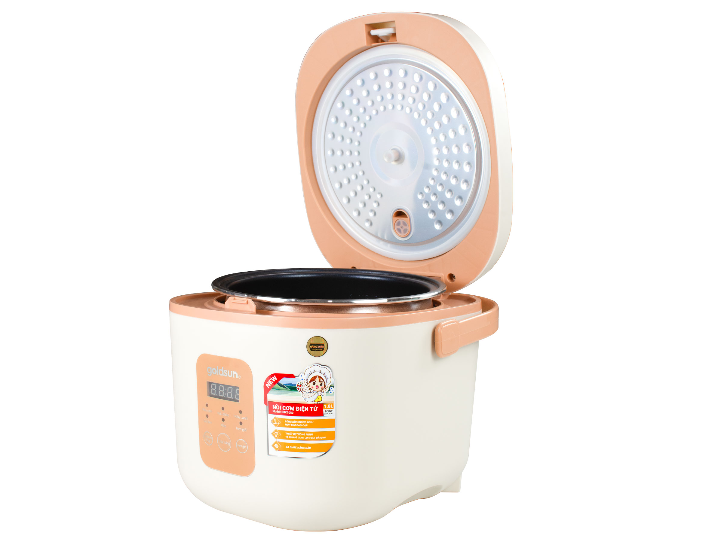 Nồi cơm điện tử Goldsun 1.8 lít GRC5050