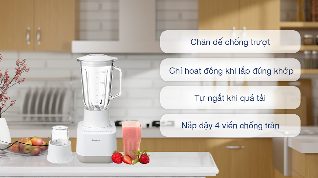 Máy xay sinh tố đa năng Panasonic MX-MG5351WRA