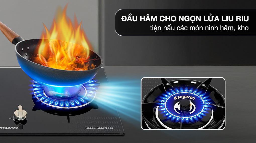 Bếp ga âm Kangaroo KGGS72G5U