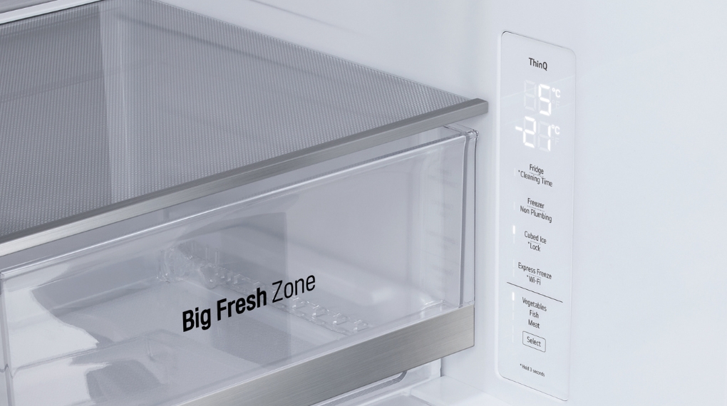 Tủ lạnh LG Inverter 612 lít Multi Door InstaView LFD61BLGAI.ABMPEVN