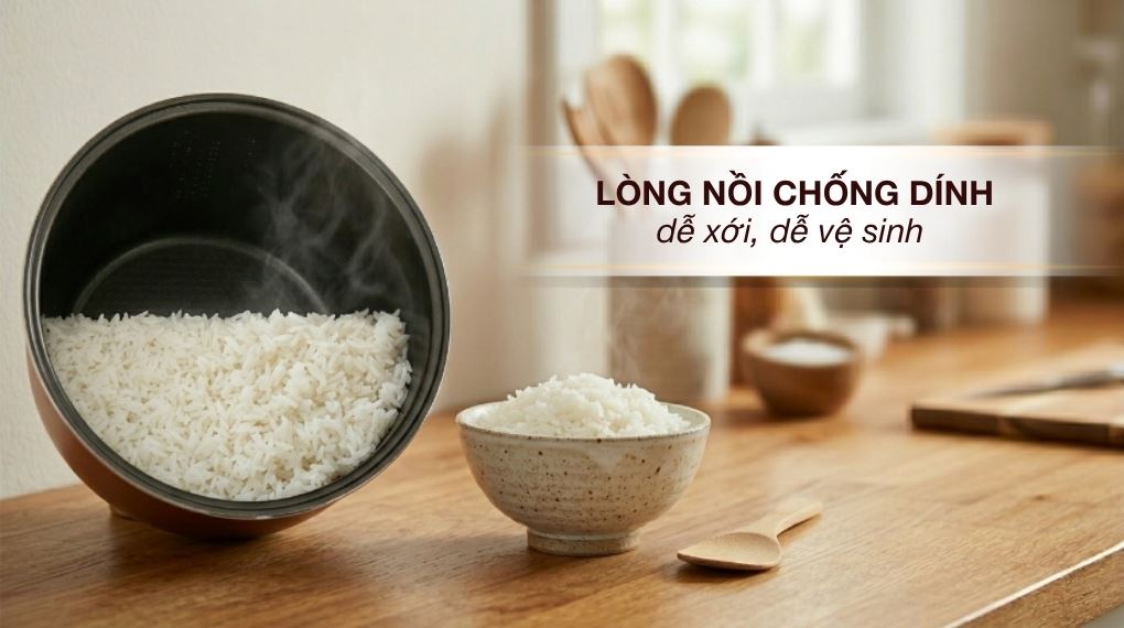 Nồi cơm điện nắp gài Kangaro 3 lít KGRC30M5G