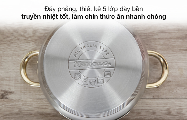 Bộ nồi Kangaroo KG866