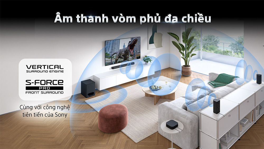 Bộ loa thanh Sony BRAVIA Theatre System 6 1000W HT-S60//ZSP1