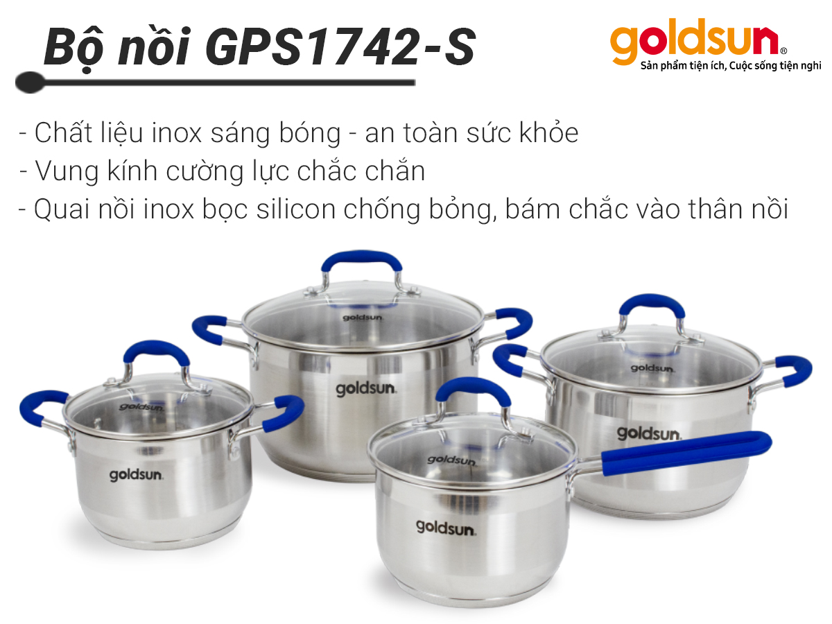 Bộ nồi Goldsun GPS1742-S