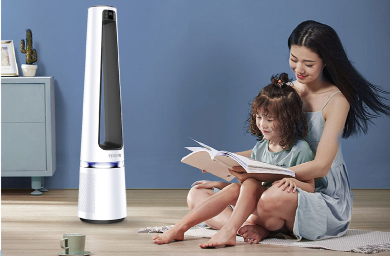 Quạt tháp không cánh kèm lọc không khí Tiross TS9176