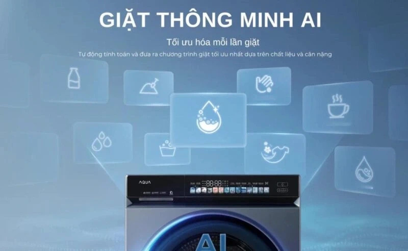 Máy giặt Aqua Inverter 14kg AW14-BD4377U1L(GN)