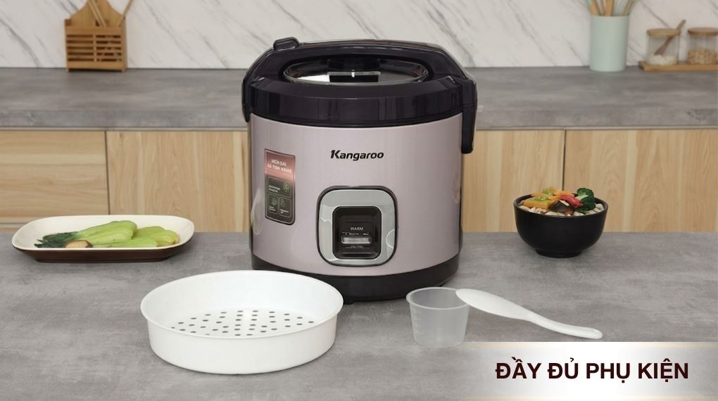 Nồi cơm điện nắp gài Kangaro 3 lít KGRC30M5G