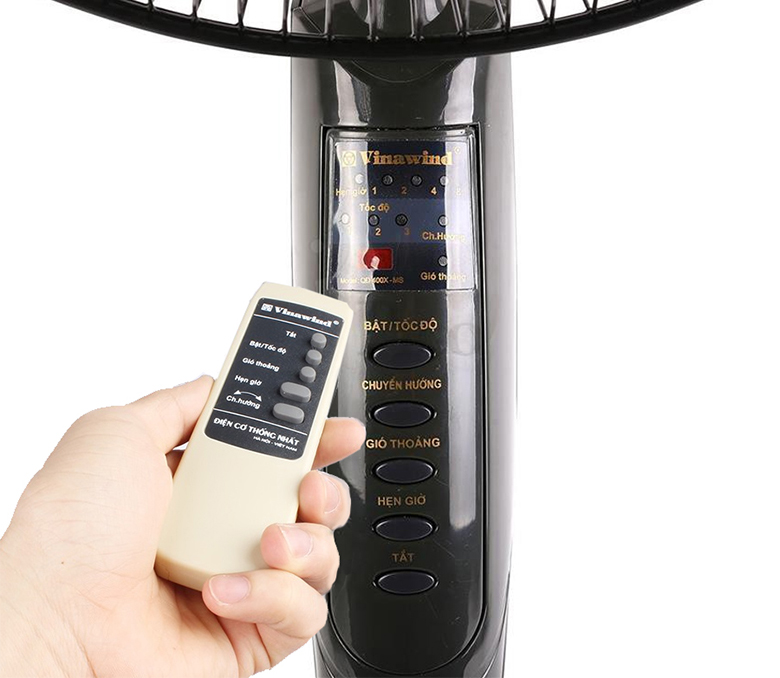 Quạt đứng Vina Wind có khiển QD400XMS