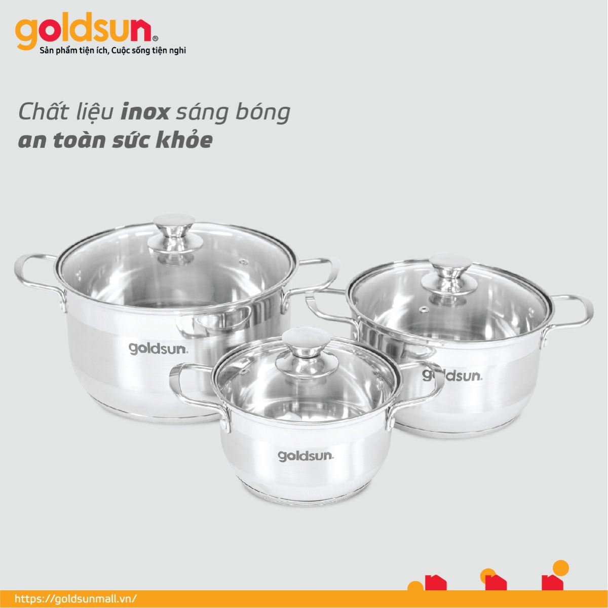 Bộ nồi Goldsun GPS1725