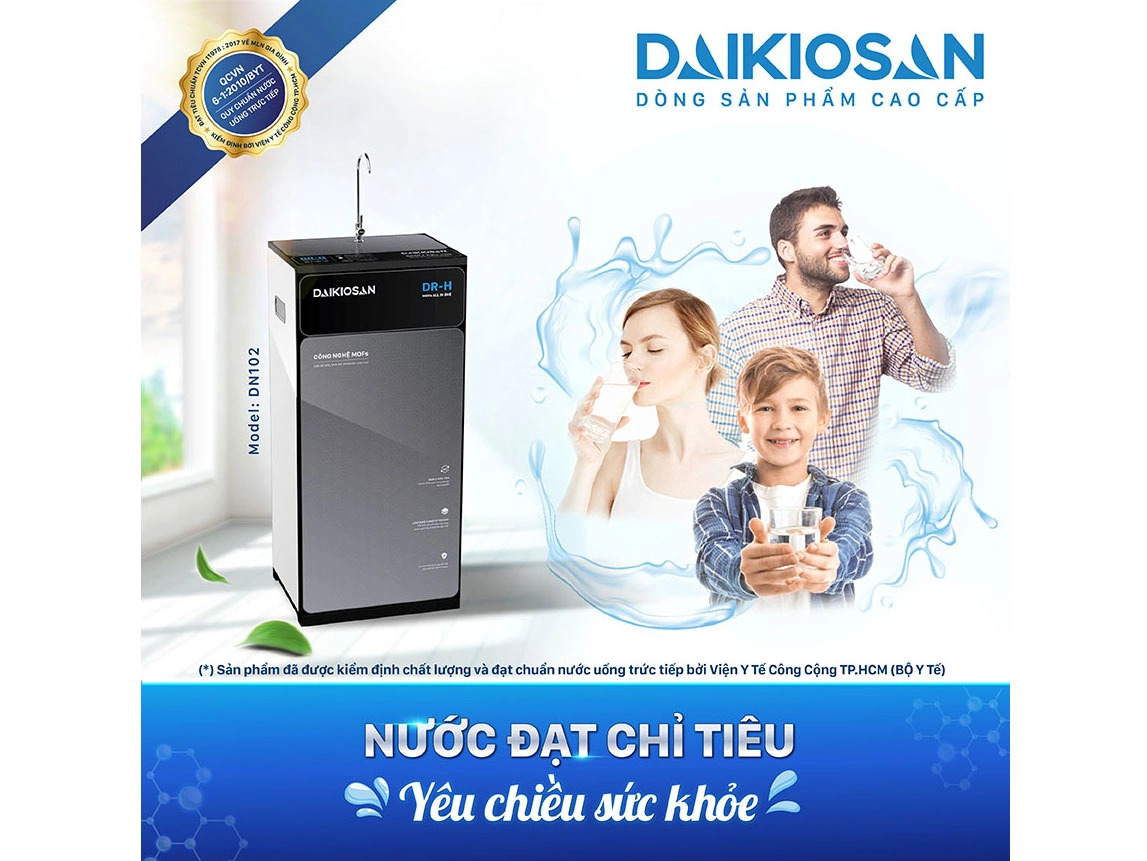 Máy lọc nước RO Dr.H 3D Daikiosan DN102