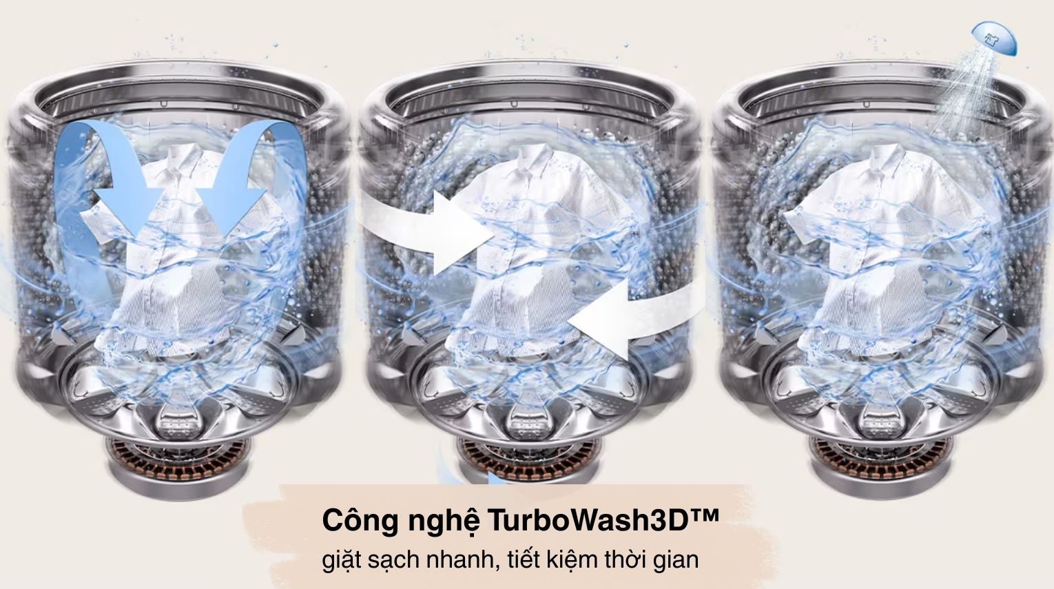 Máy giặt LG AI DD Inverter 25 kg T2725SX5G.AEGPEVN