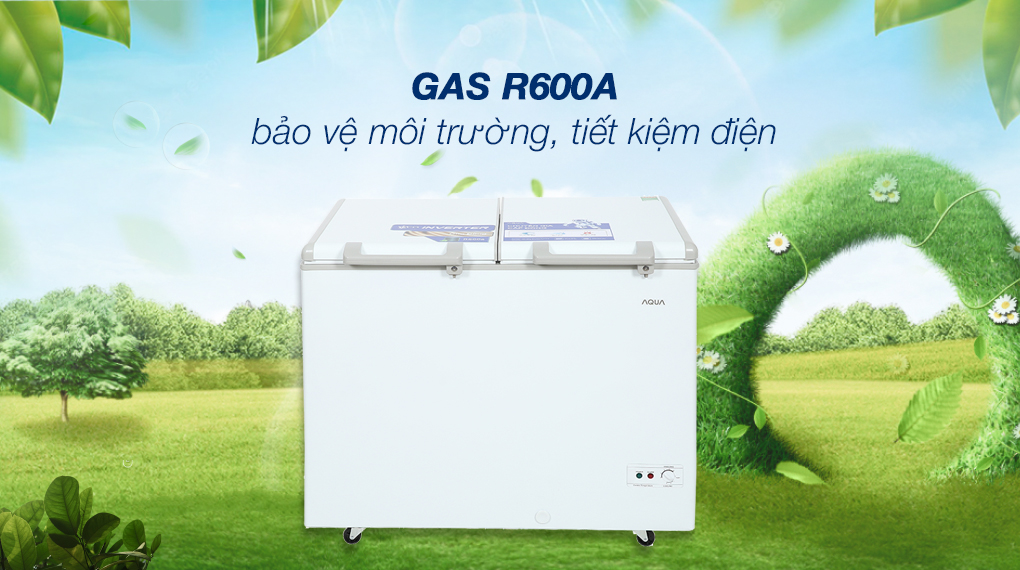 Tủ đông AQUA Inverter 319 lít AQUA-C4201E