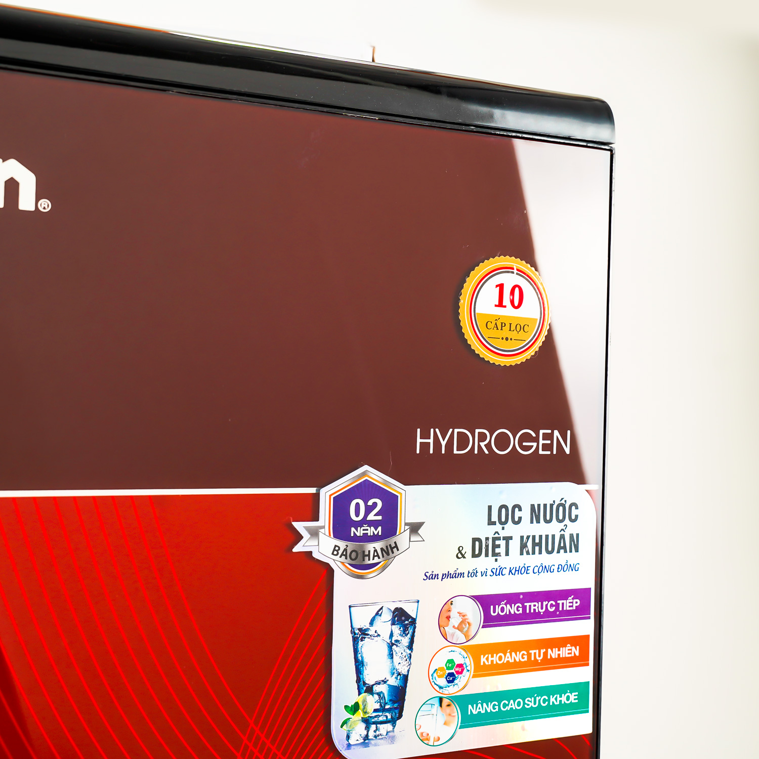 Máy lọc nước 9 cấp Goldsun Gold FA1602R (màu đỏ)