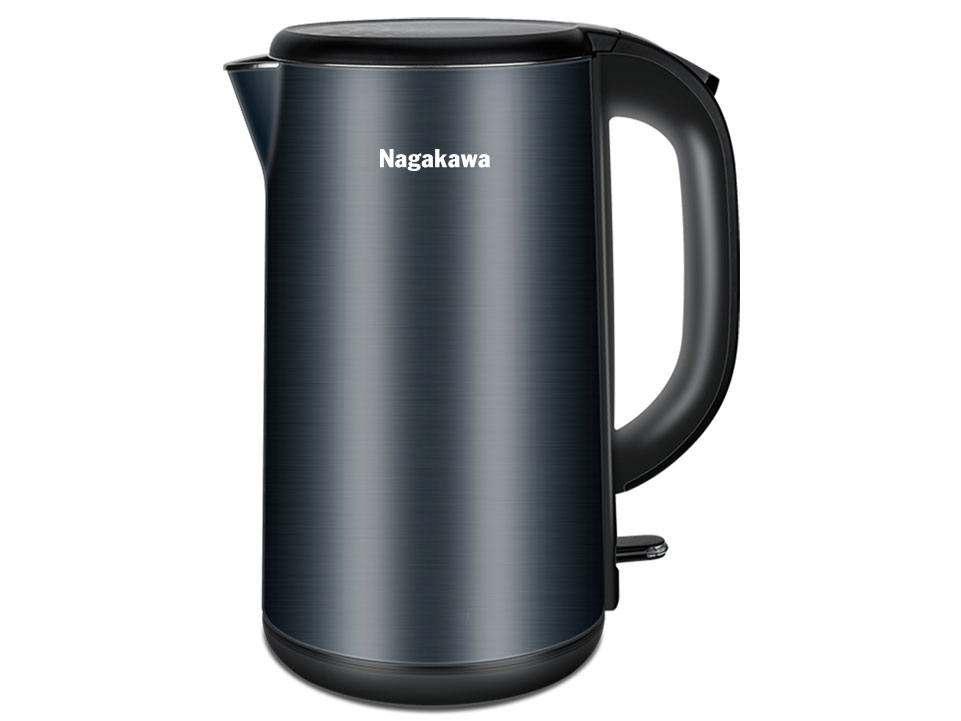 Ấm siêu tốc 2 lớp inox 304 Nagakawa 1.8 lít NAG0320