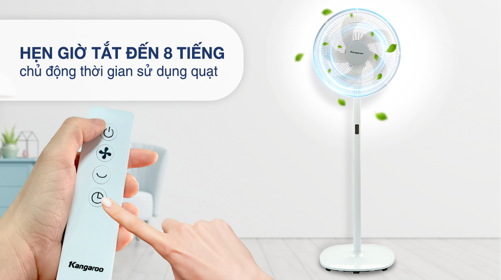Quạt đứng Kangaroo 5 cánh 45W KG726