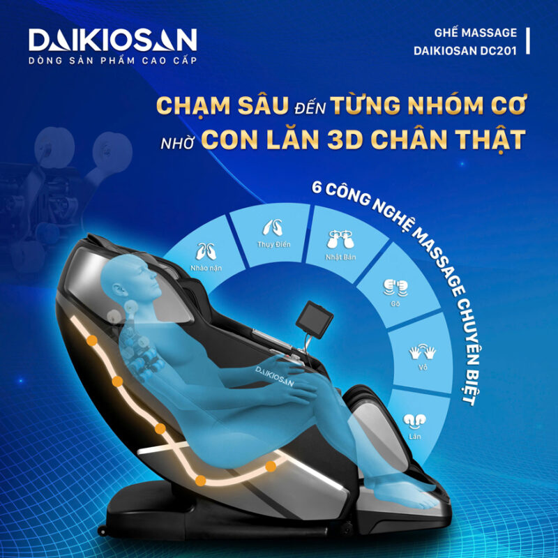 Ghế massage Daikiosan DC201