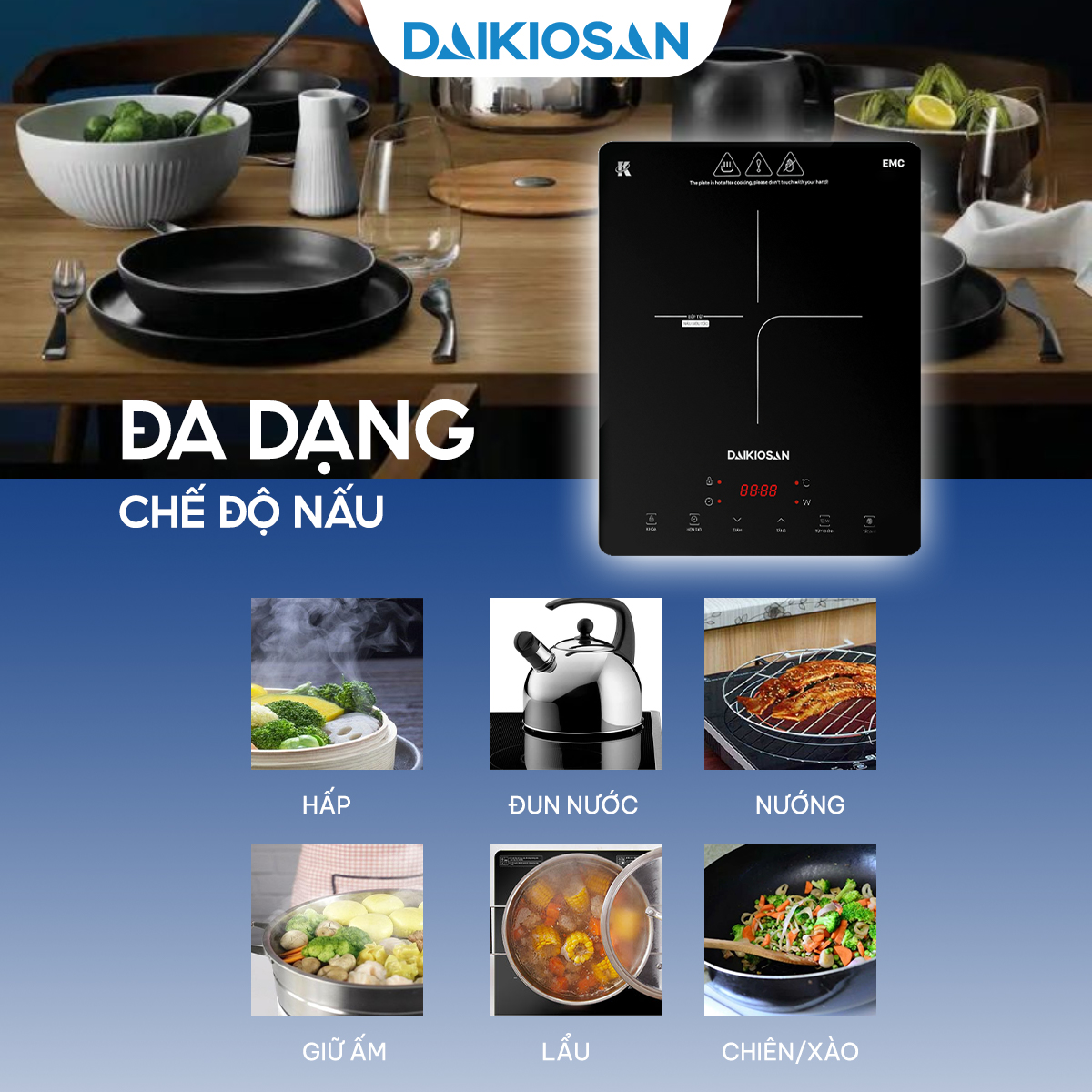 Bếp từ đơn Daikiosan DB101