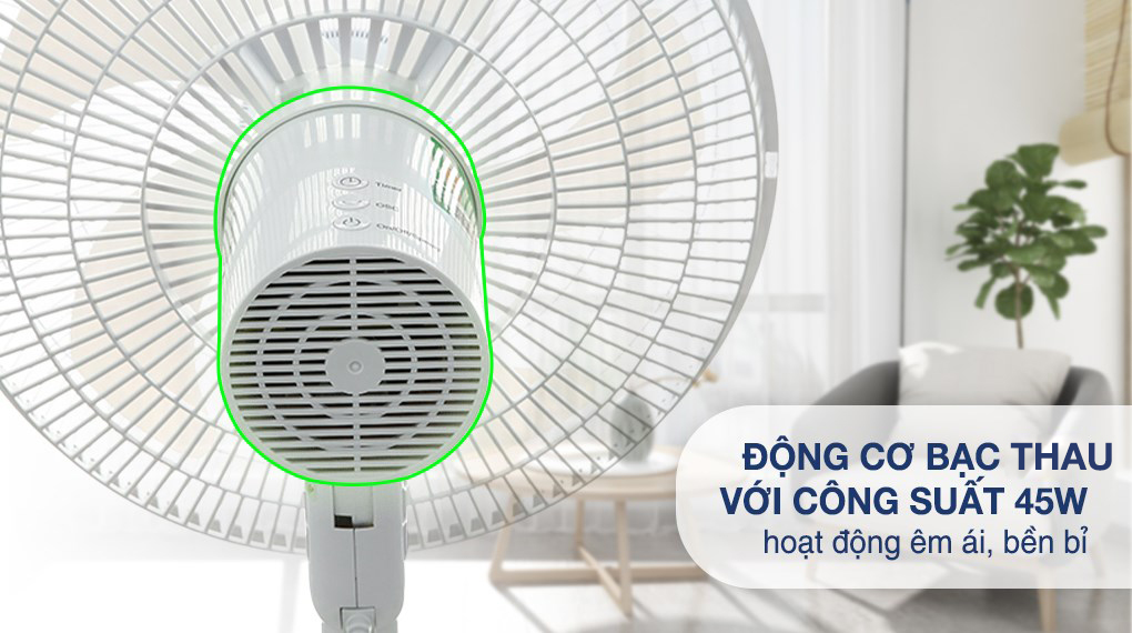 Quạt đứng Kangaroo 5 cánh 45W KG726