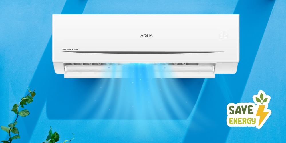 Điều hòa Aqua Inverter 9.000BTU AQA-RV10ME