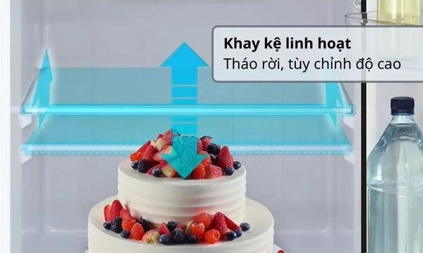 Tủ lạnh Aqua Inverter 320 lít AQR-B380MA(WGP)U1