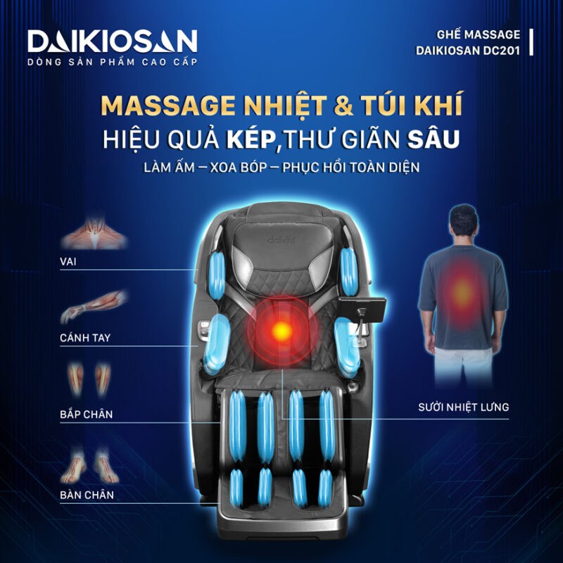 Ghế massage Daikiosan DC201
