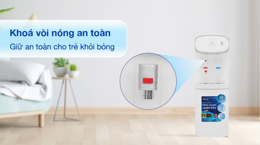 Cây nước nóng lạnh Hòa Phát 640W HTL236