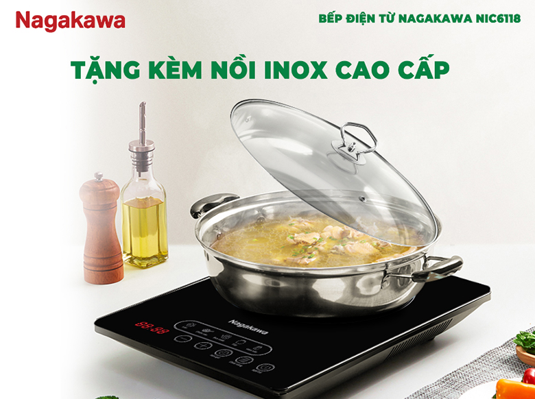 Bếp từ Nagakawa NIC6118