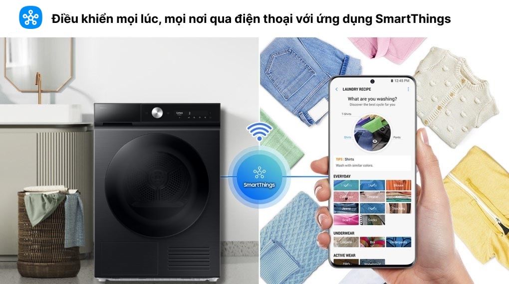 Máy sấy bơm nhiệt Samsung 10 Kg DV10BB9440GBSV