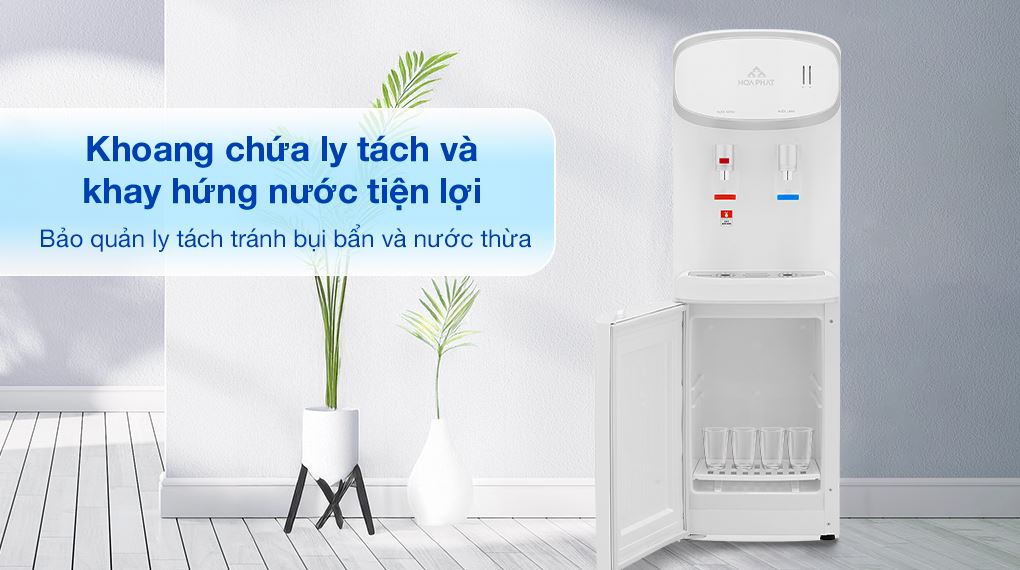 Cây nước nóng lạnh Hòa Phát 640W HTL236