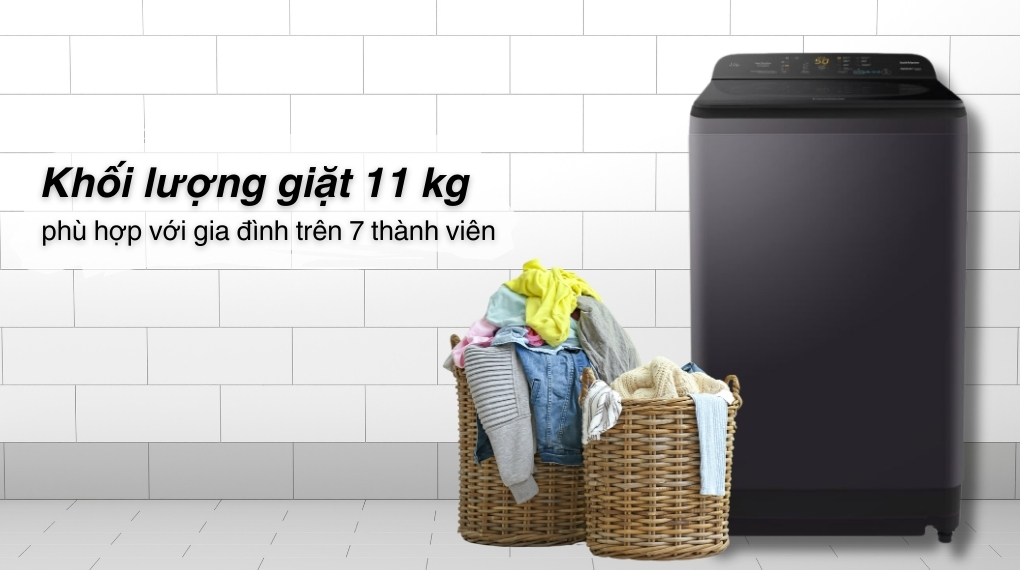 Máy giặt Panasonic 11 kg NA-F110A9BRV