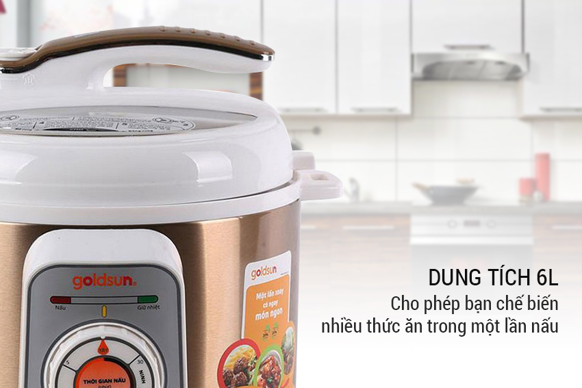 Nồi áp suất Goldsun GHP60P/G