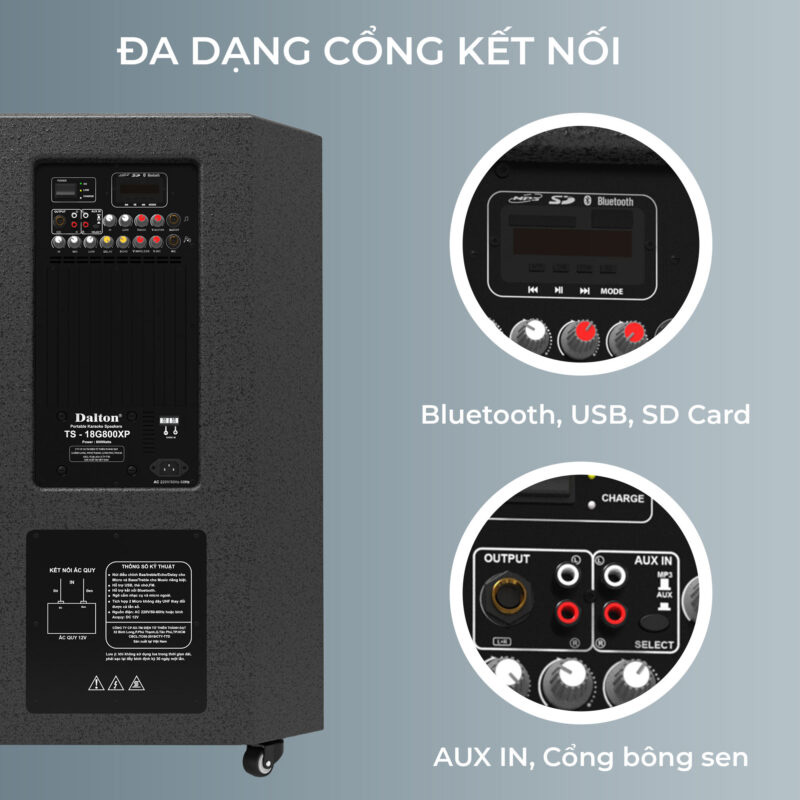 Loa Dalton kéo TS-18G800XP