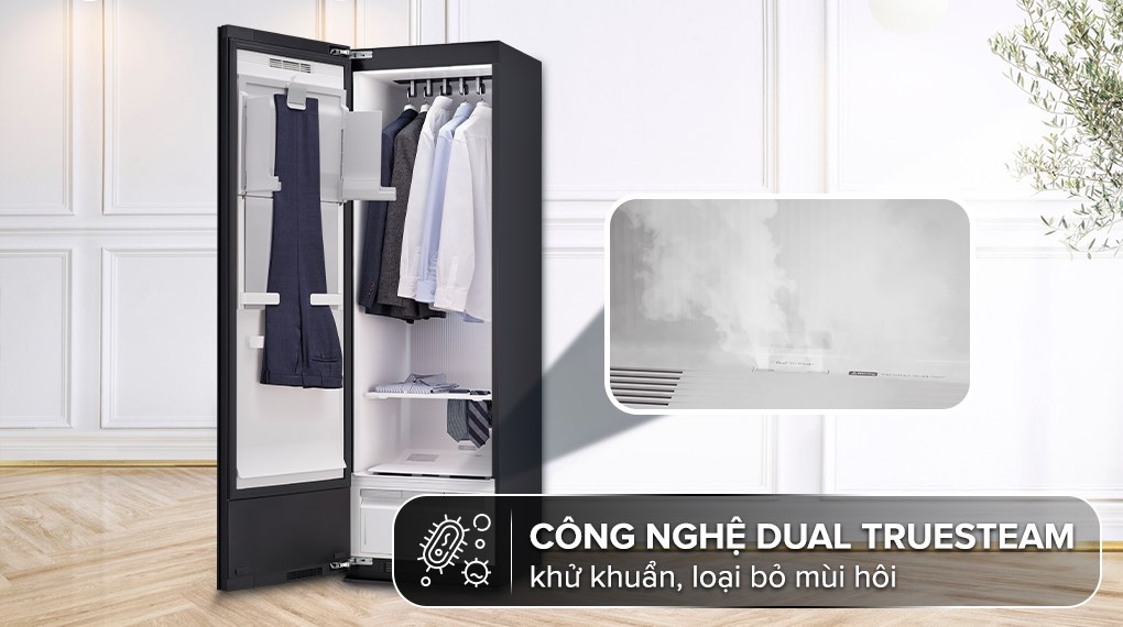 Tủ chăm sóc quần áo thông minh LG Styler Inverter 5 móc SC5GMR80H.ABMPEVN