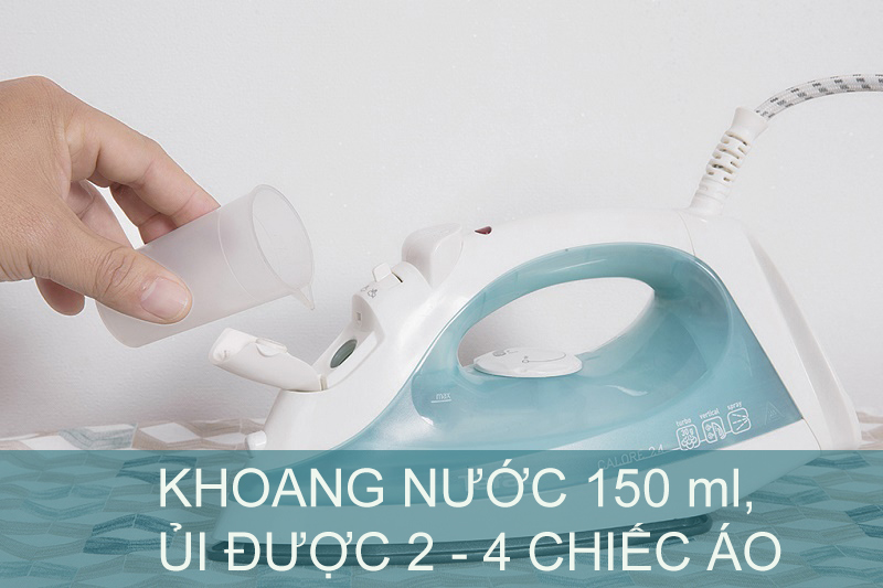 Bàn là hơi nước Tefal 1300W FV1424
