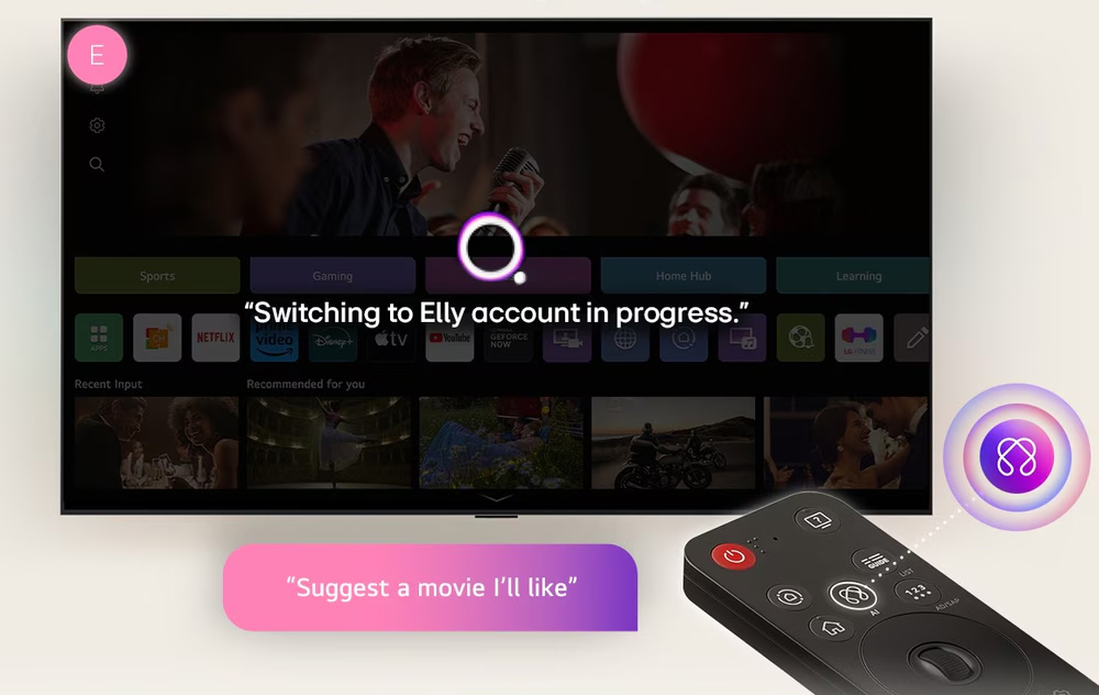 Smart Tivi LG QNED AI 4K 86 Inch 86QNED70ASA.ATV