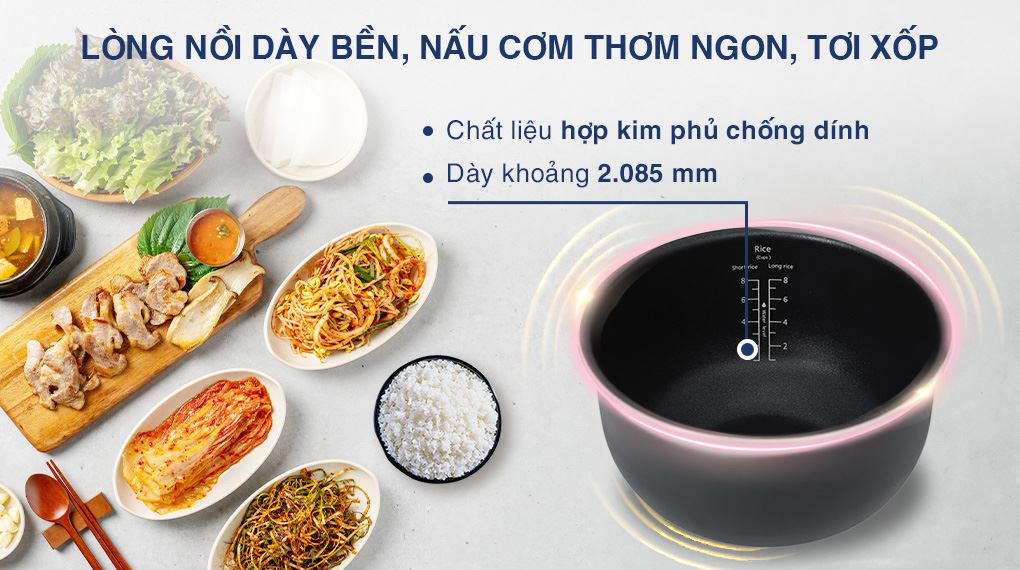 Nồi cơm điện cao tần Kangaroo 1.5 lít KG15RIH1