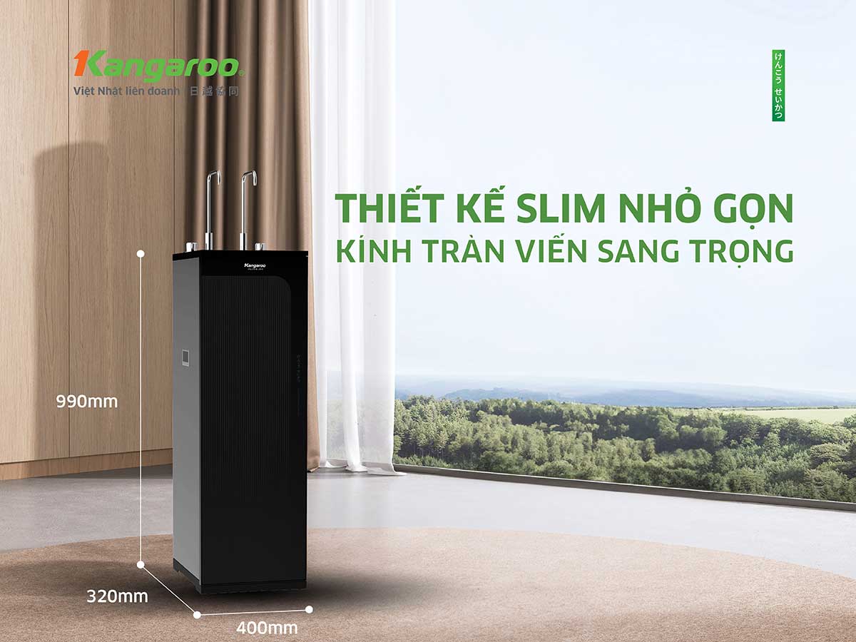 Máy lọc nước Kangaroo Hydrogen Infinity tích hợp nóng KG10A11